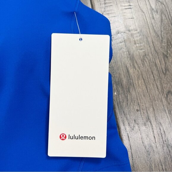 Lululemon NWT Align High-Neck Tank Top *Light Support Galactic Cobalt - Picture 4 of 8